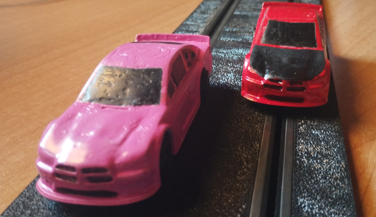 3D printed Dodge Chargers